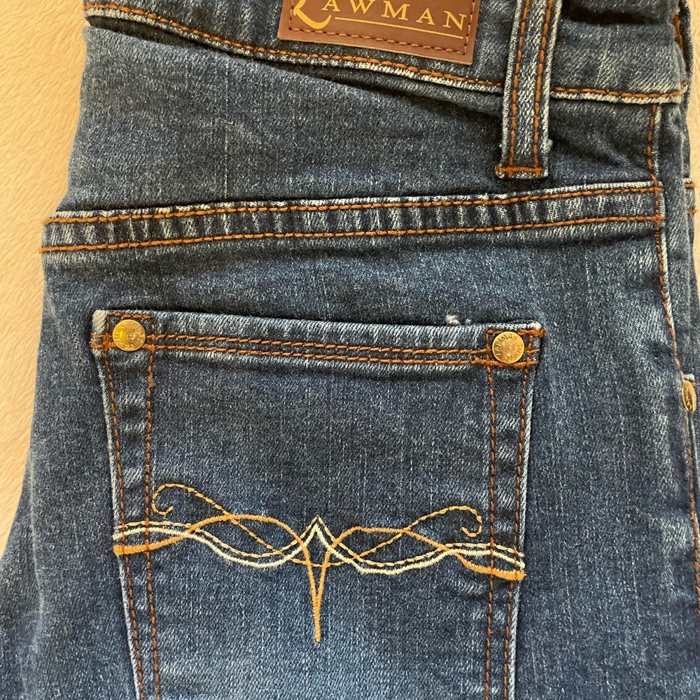 Vintage Lawman jeans straight leg, size 3/4 extra long - Picture 5 of 5